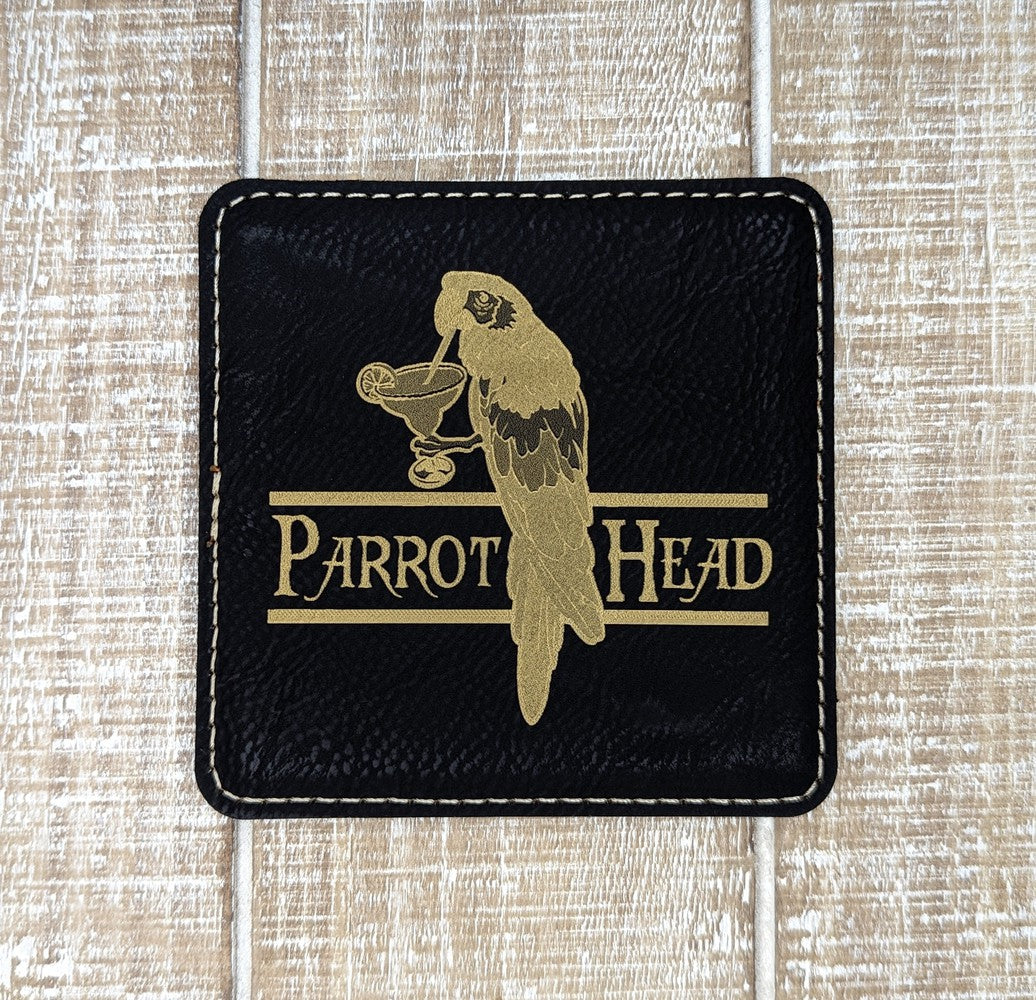 Parrot Head coaster
