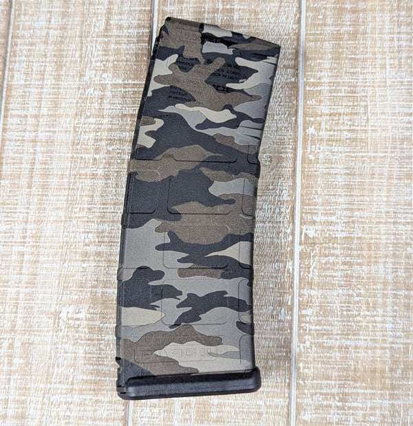 Camo pattern Pmag.  5.56.  Laser engraved pattern. 30-Round