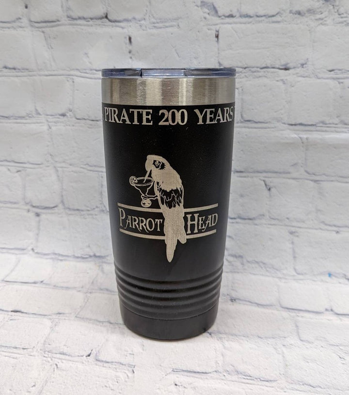 Parrot head tumbler