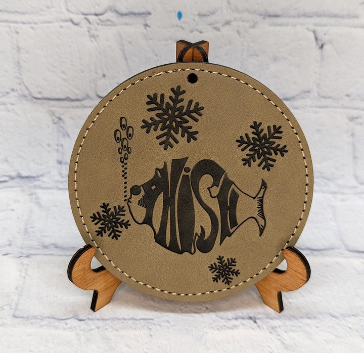 Phish leatherette ornament